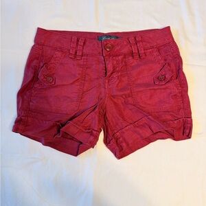 Level 99 Red Women's Cargo Shorts
